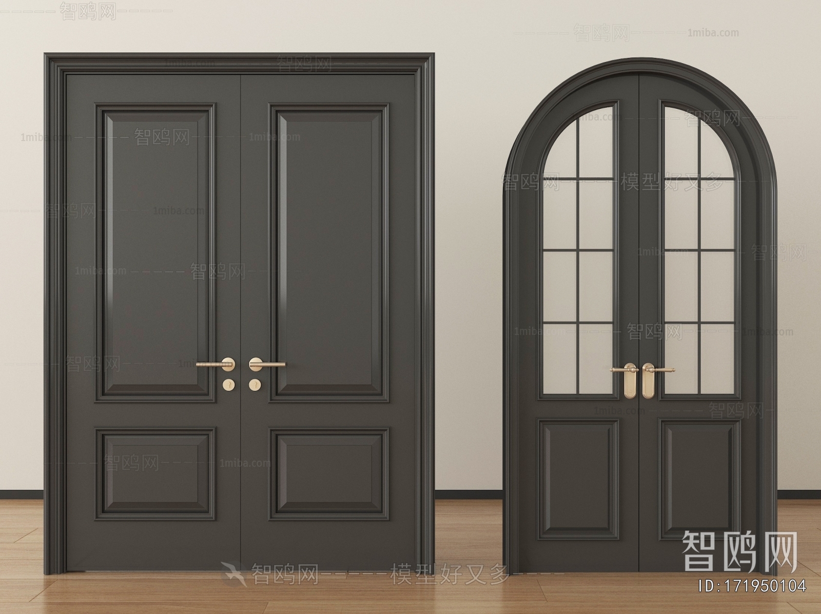 French Style Double Door