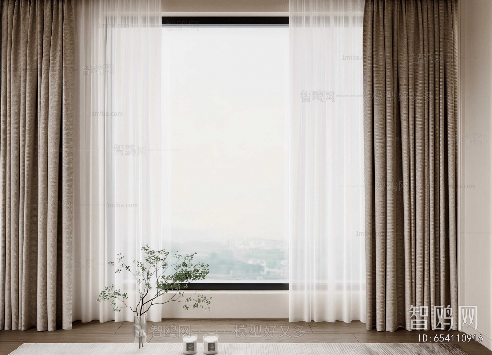 Modern The Curtain