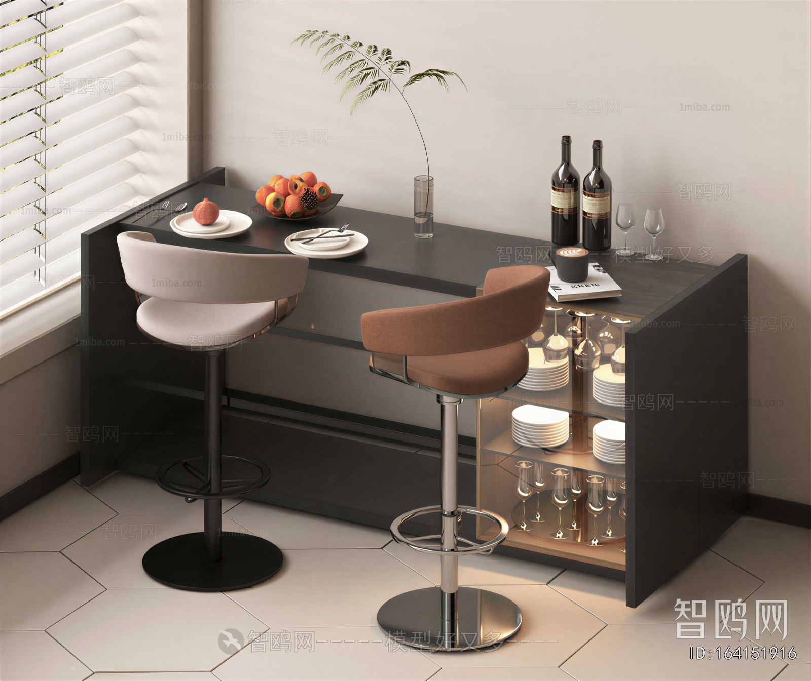 Modern Counter Bar