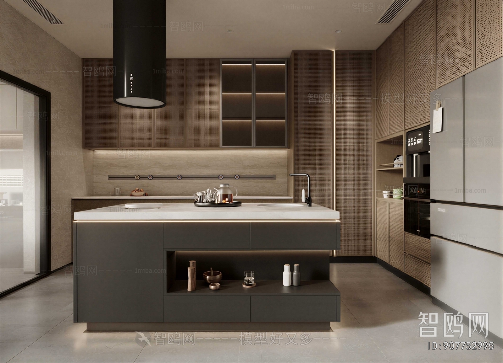 Modern The Kitchen