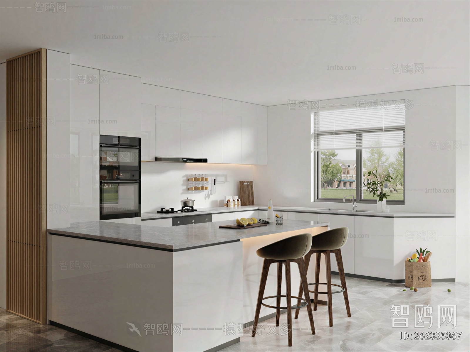Modern Open Kitchen