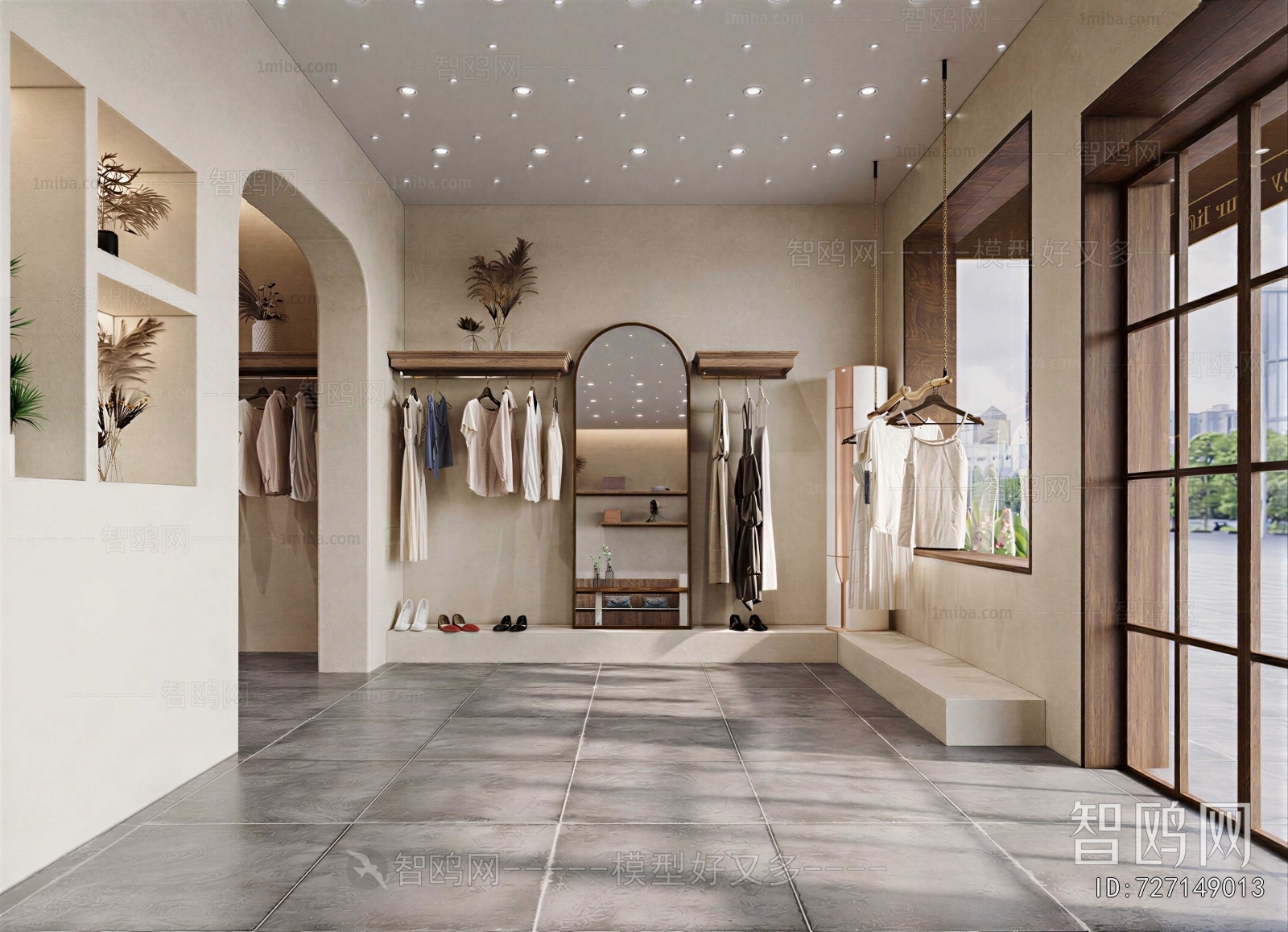 Wabi-sabi Style Clothing Store