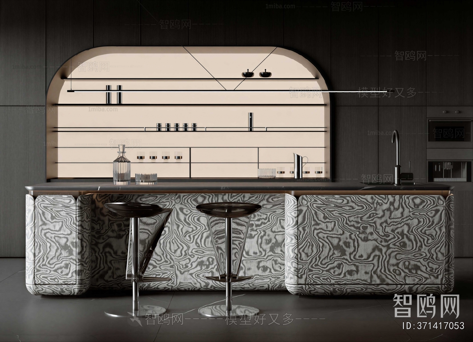 Modern Counter Bar