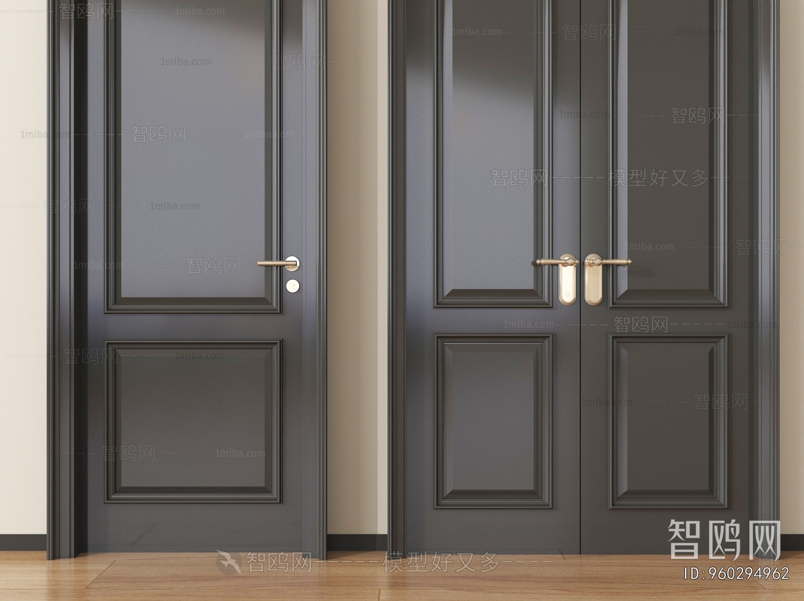 French Style Double Door