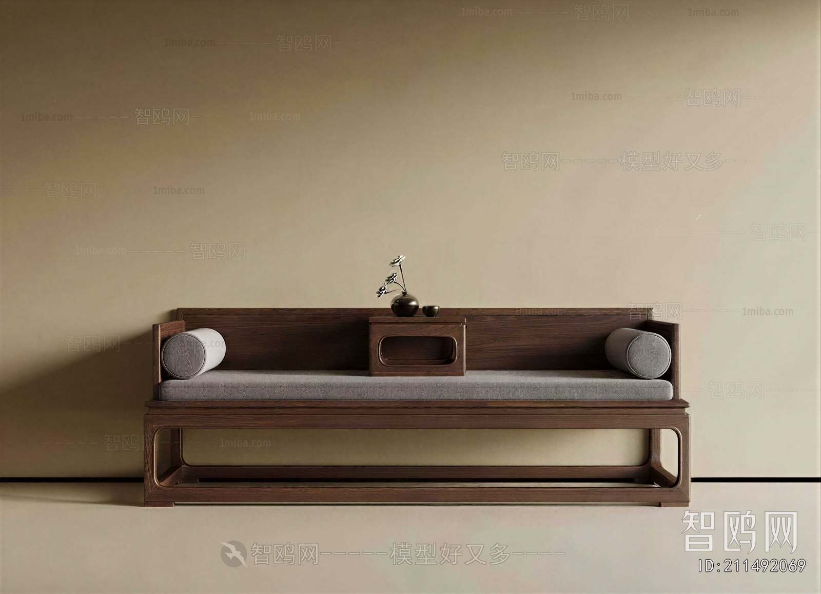 New Chinese Style Arhat Bed