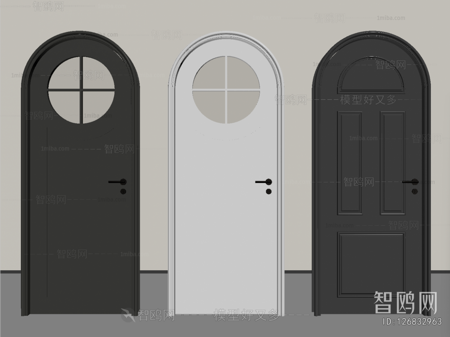 French Style Single Door