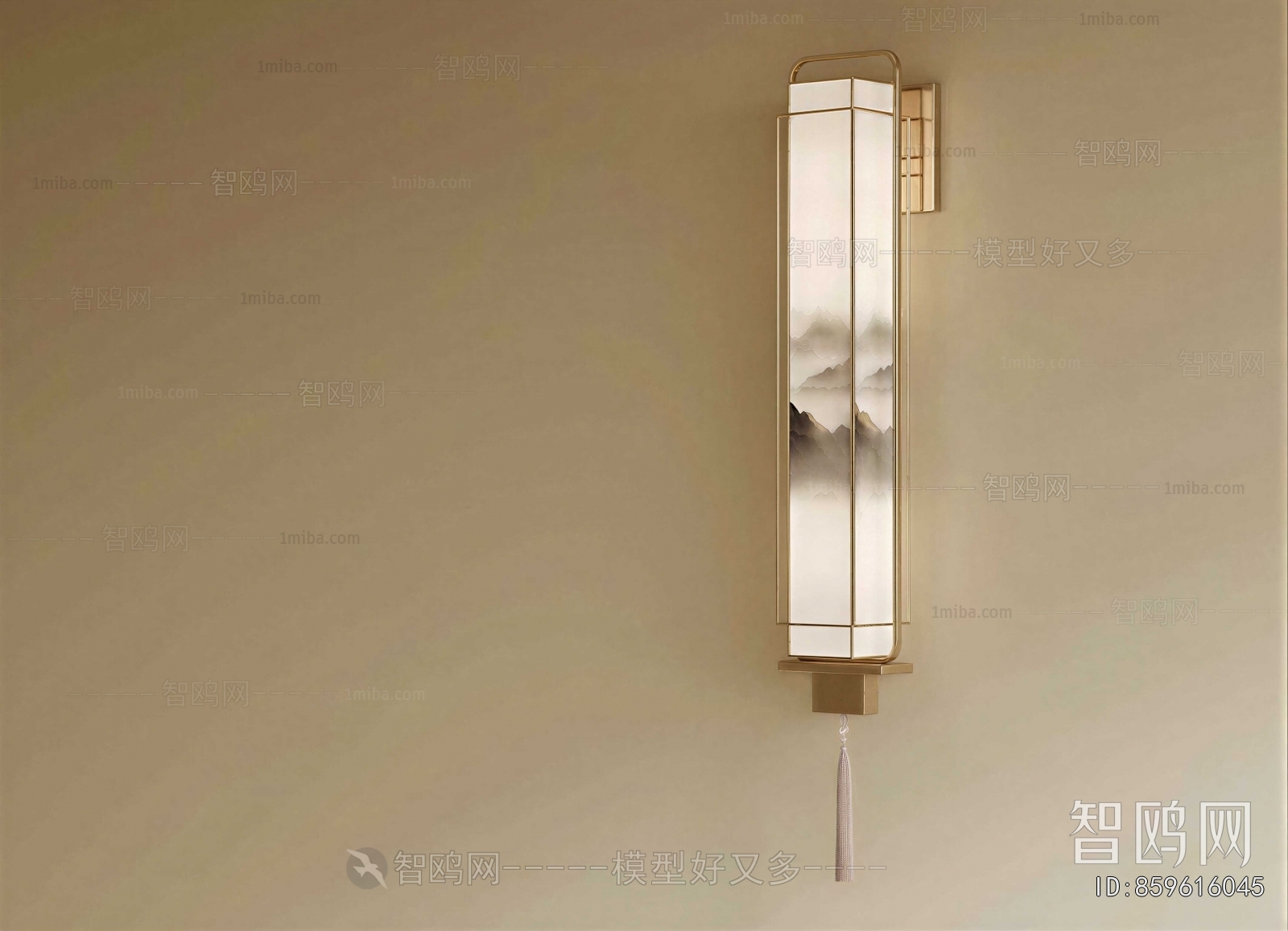 New Chinese Style Wall Lamp