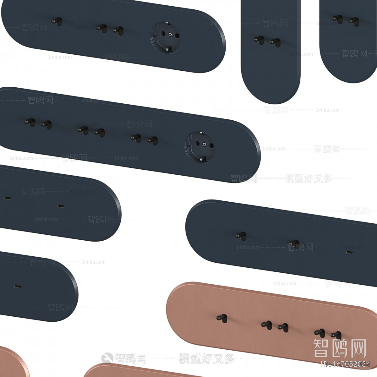 Modern Switch Socket Panel