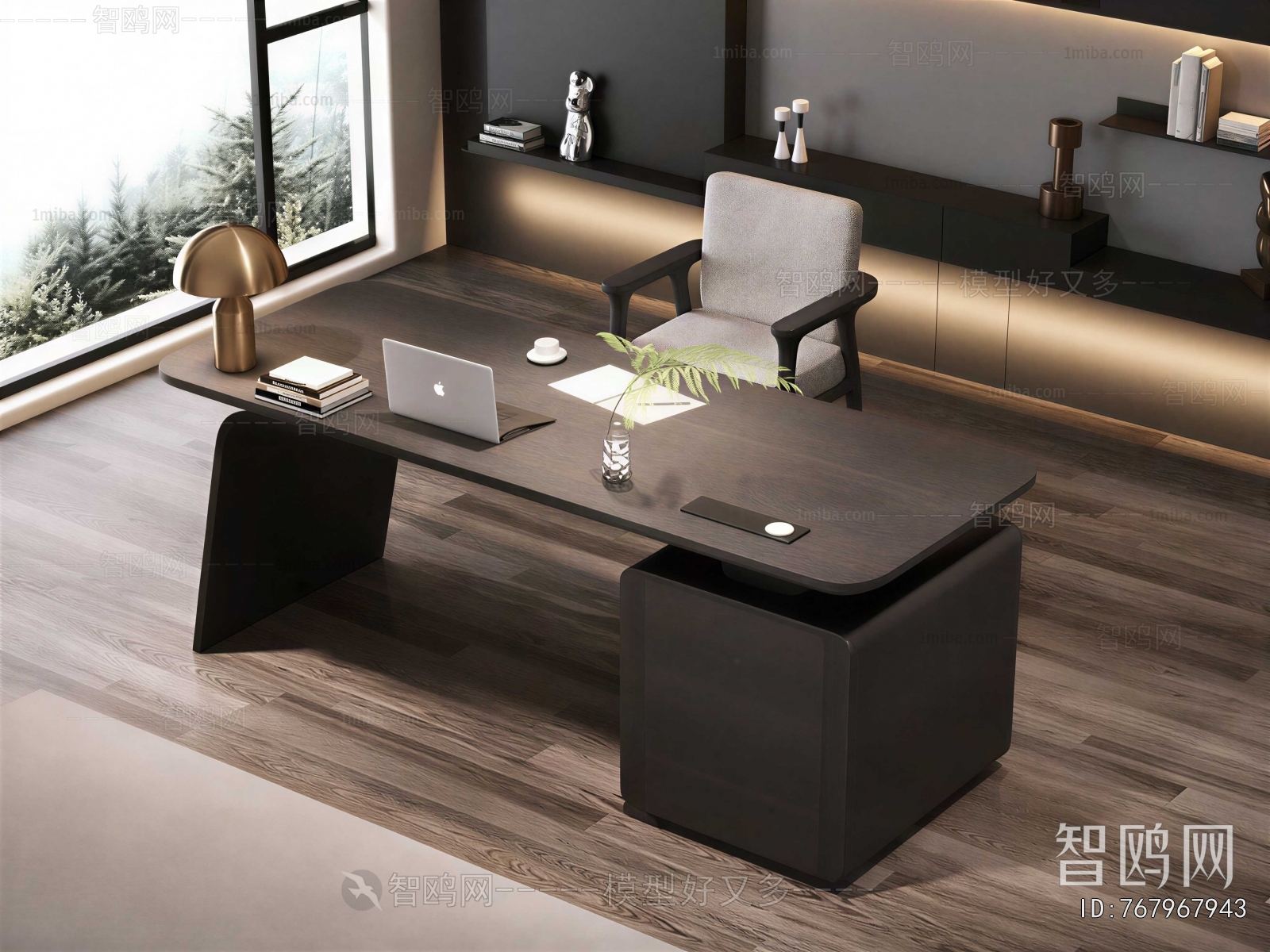 Modern Office Desk And Chair