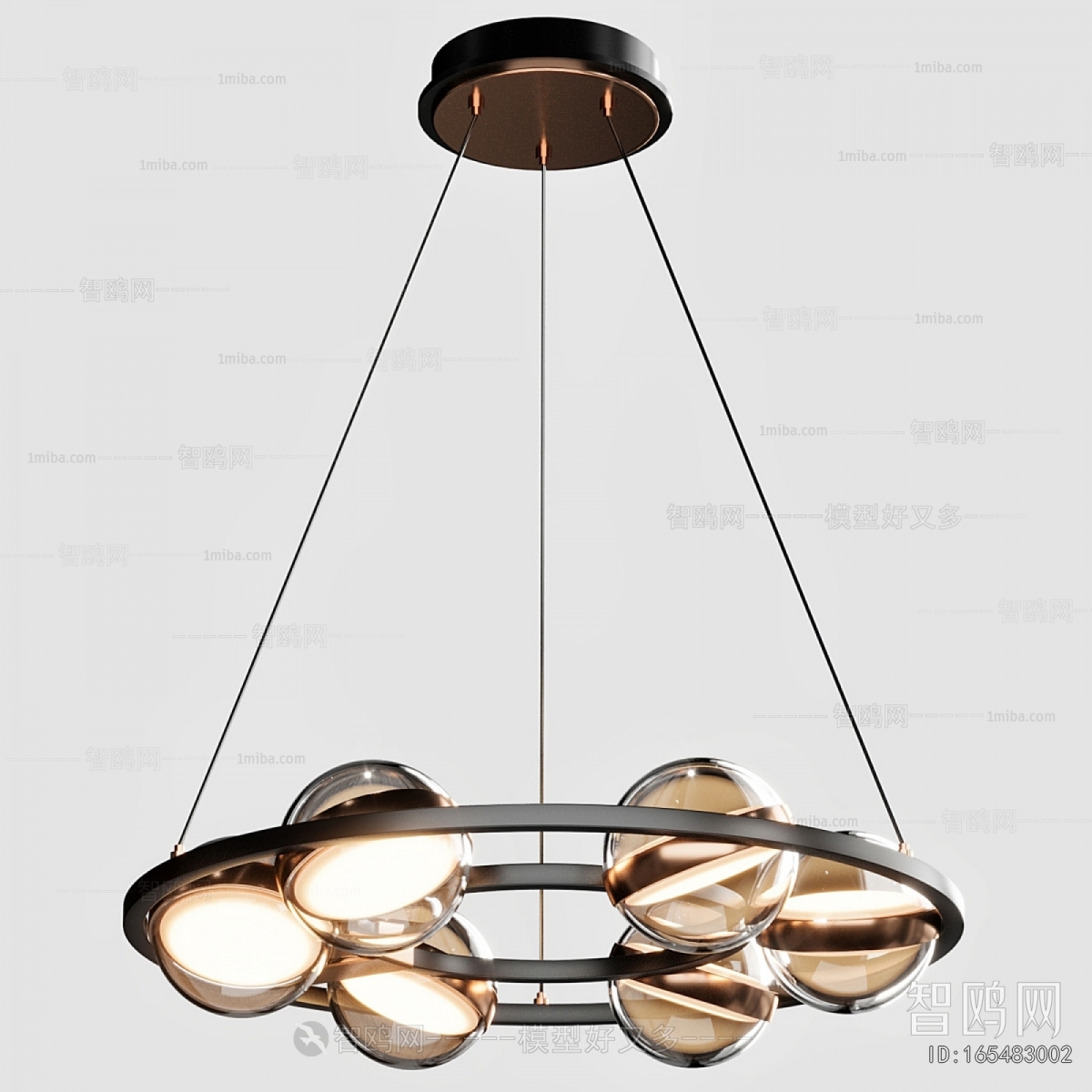 Modern Long Chandelier