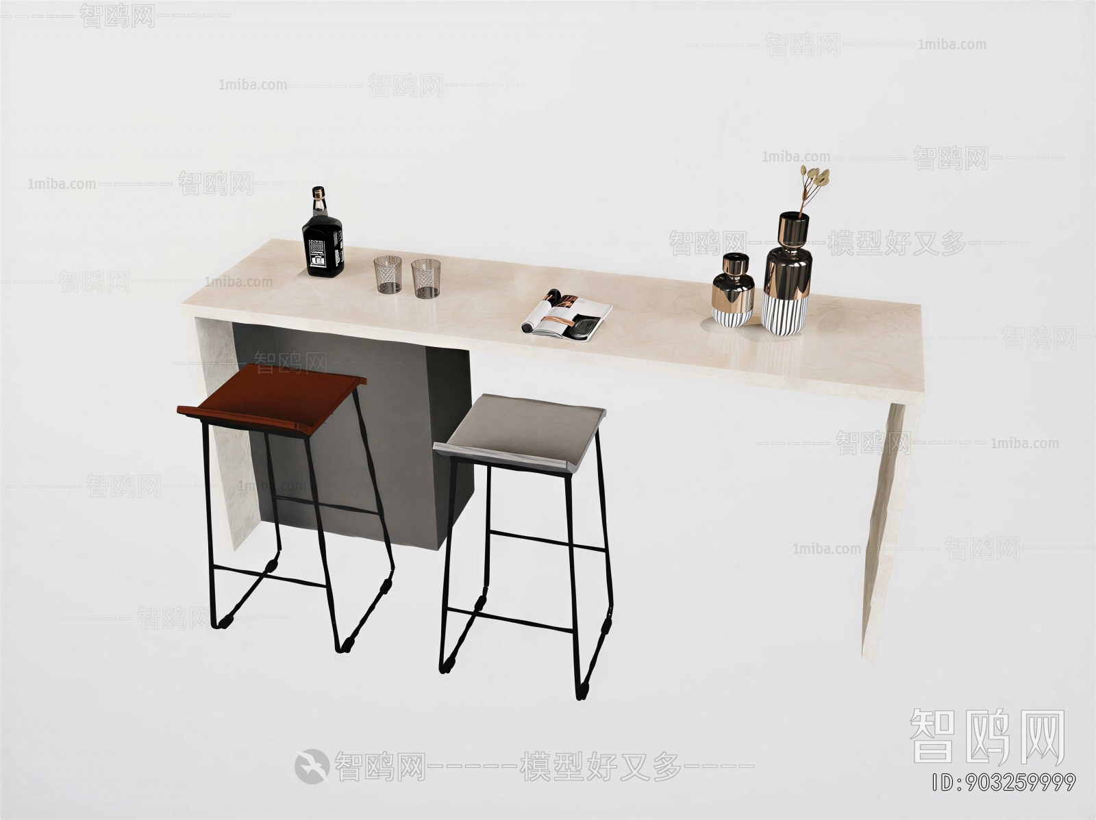 Modern Counter Bar