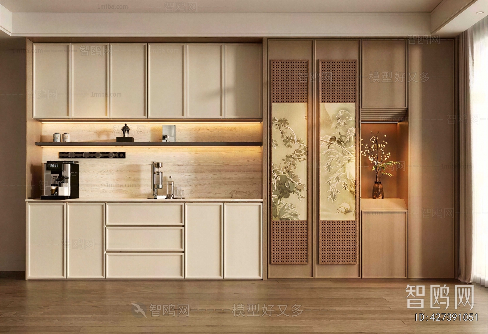 New Chinese Style Sideboard