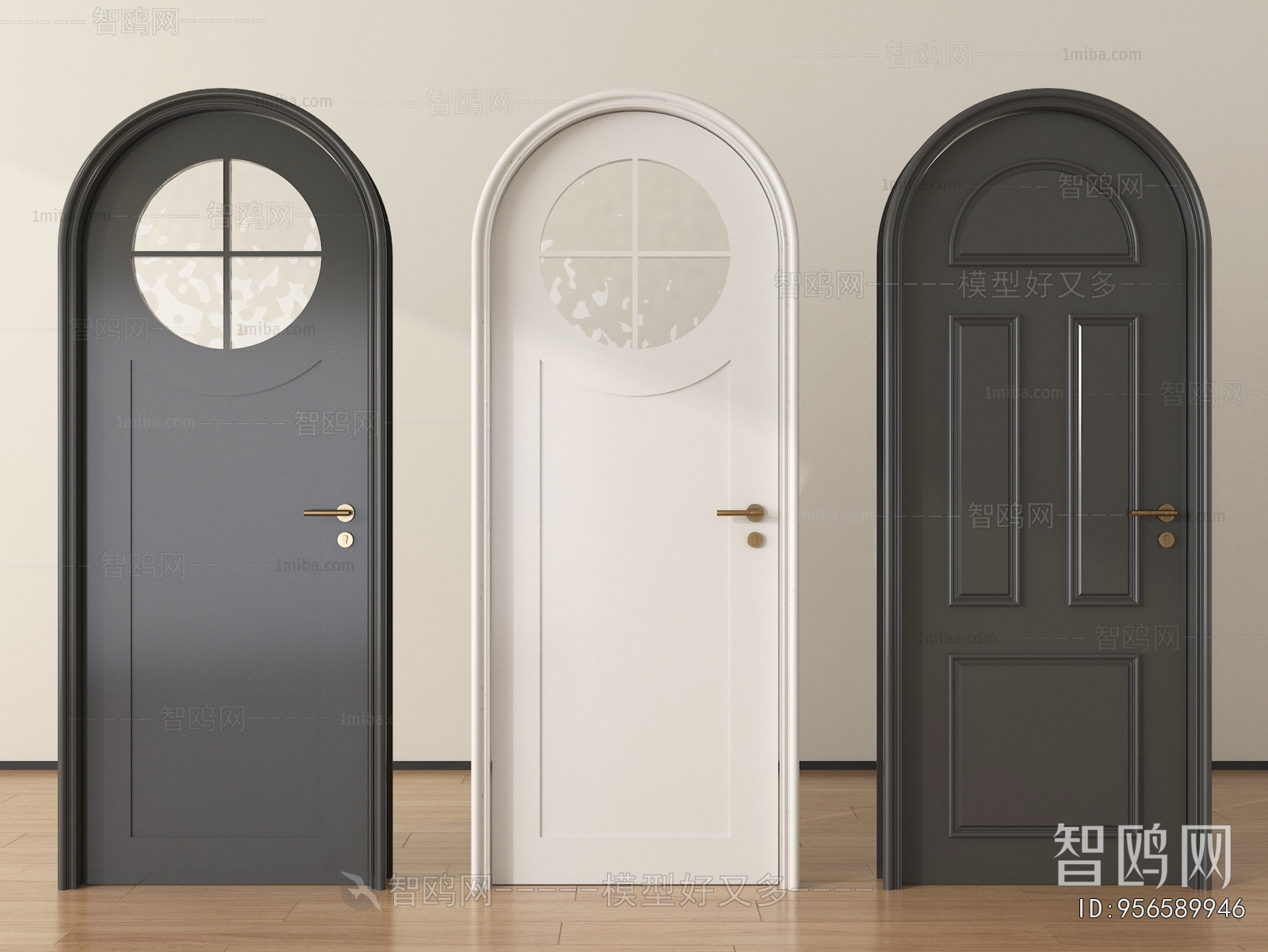 French Style Single Door