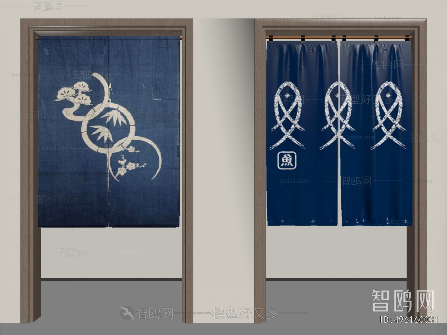 Modern Door Curtain