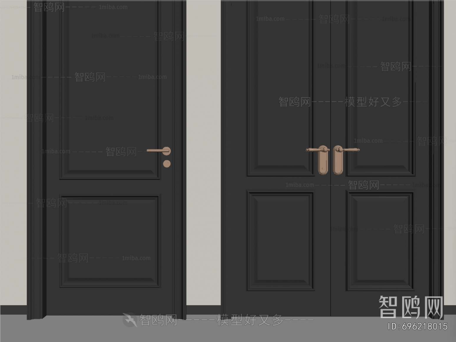 French Style Single Door