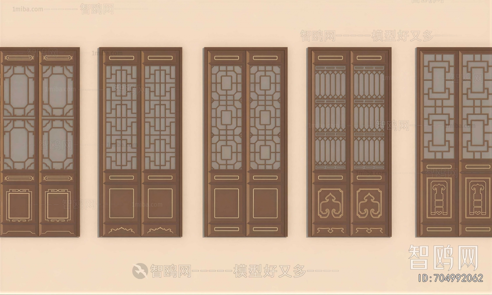 New Chinese Style Door
