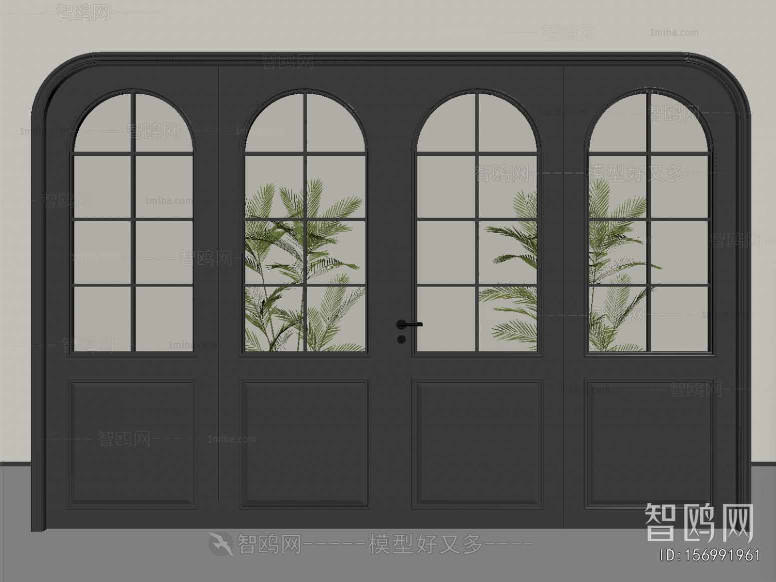 French Style Double Door