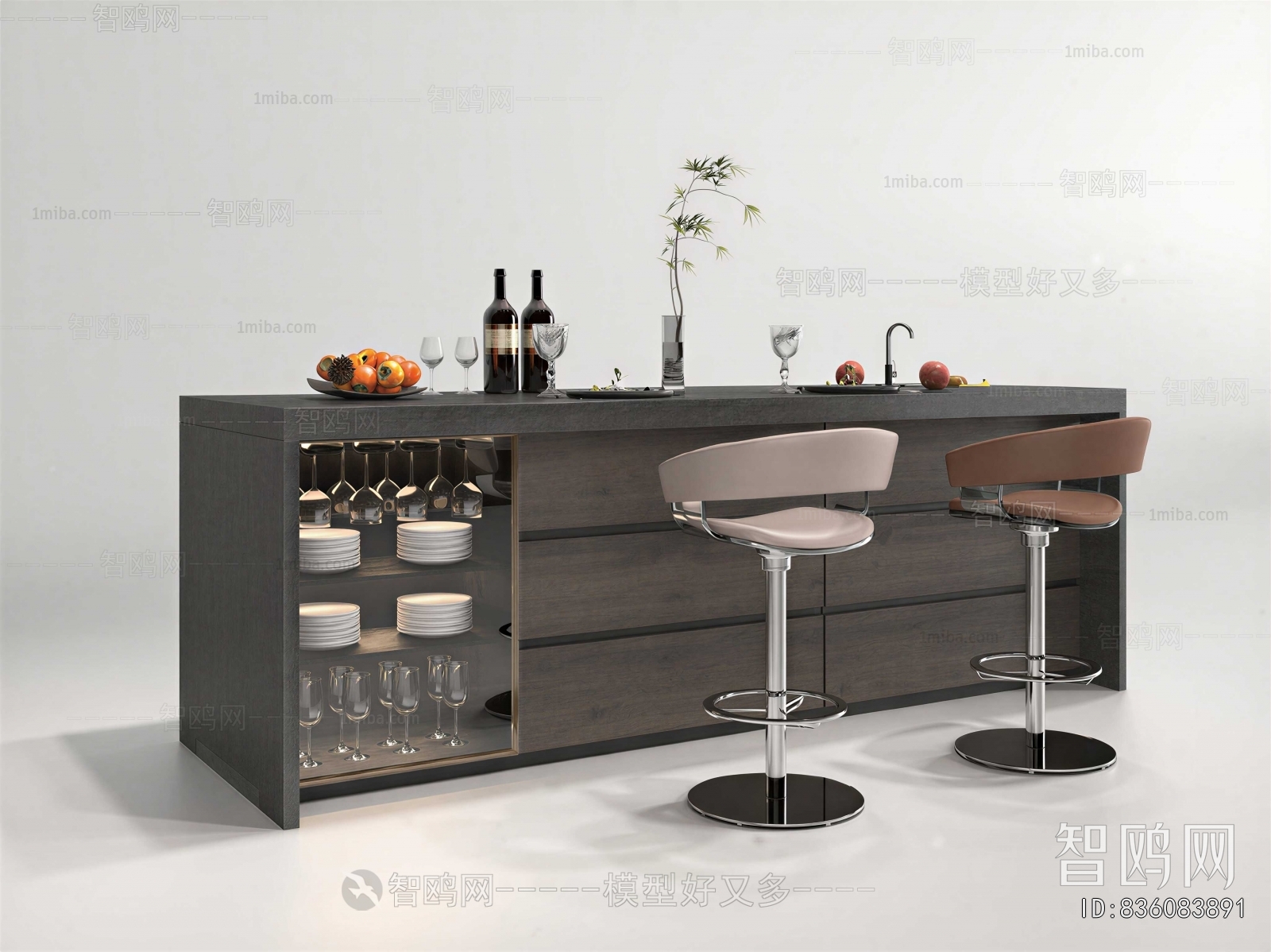 Modern Counter Bar