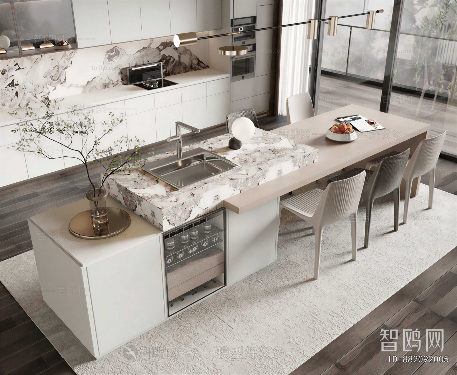 Modern Dining Table And Chairs