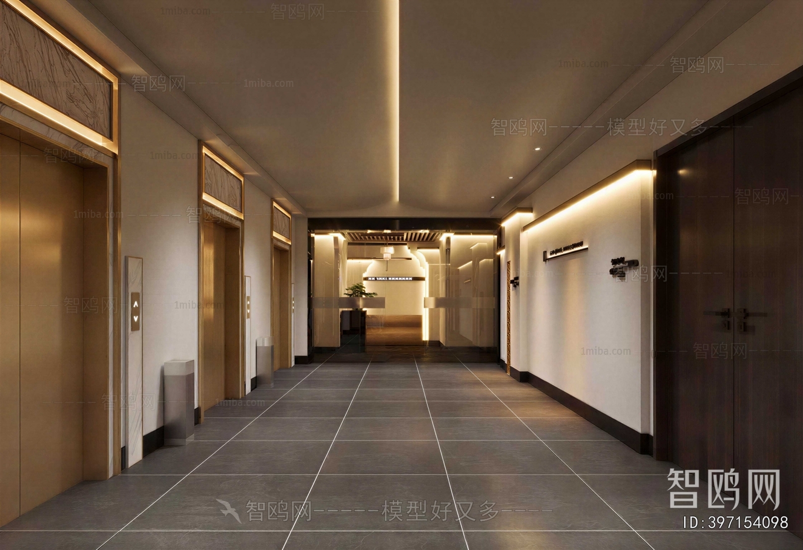 New Chinese Style Corridor