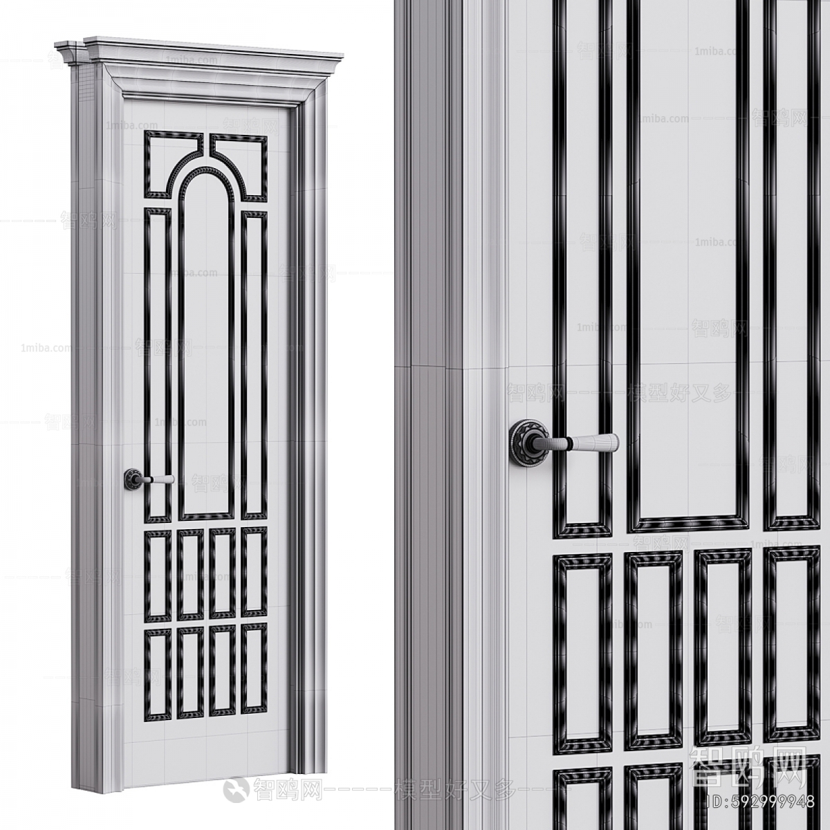 Modern Single Door