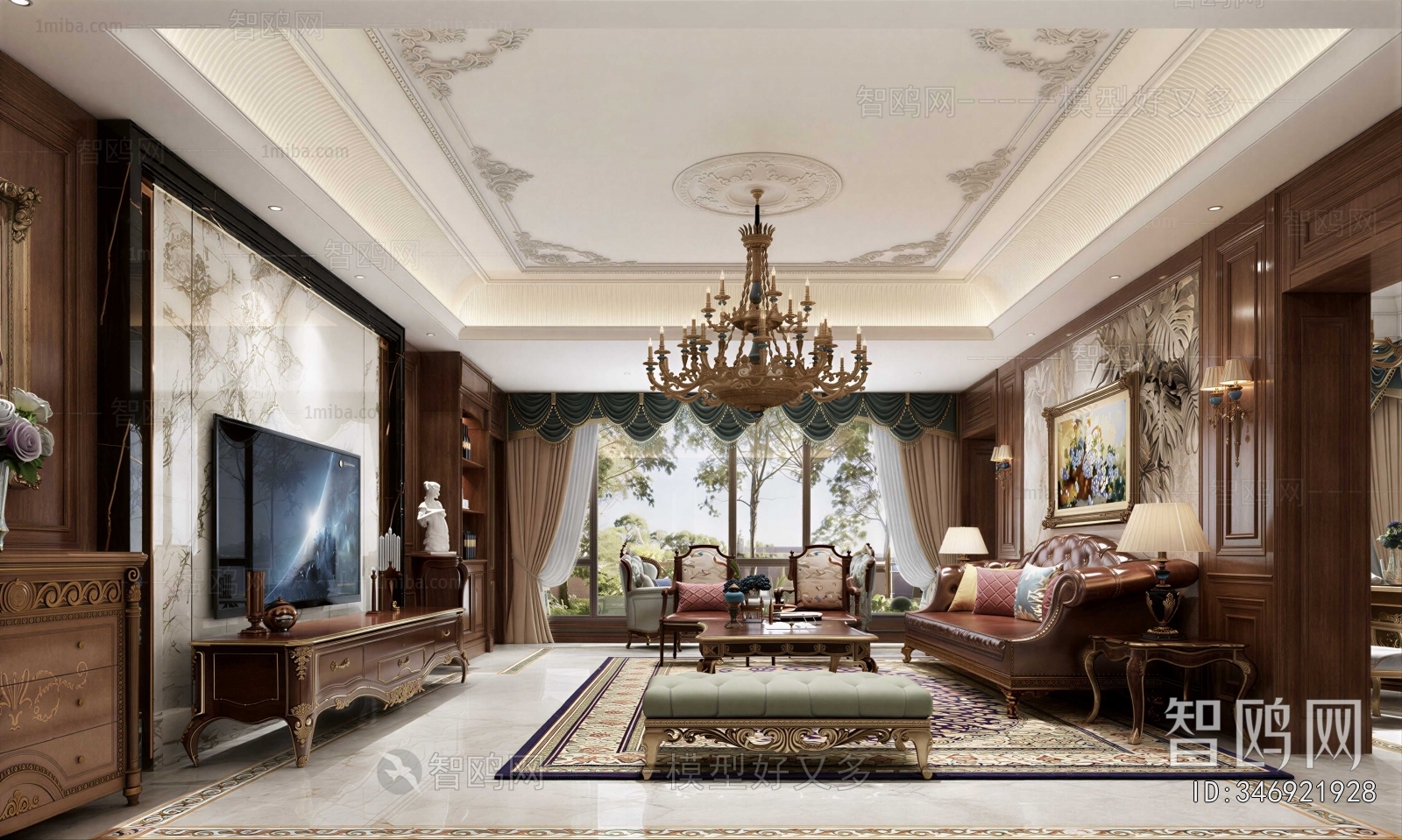 European Style A Living Room