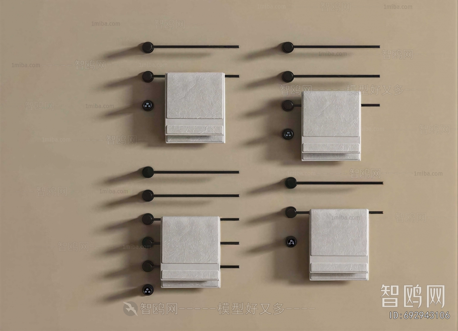 Modern Bathroom Rack