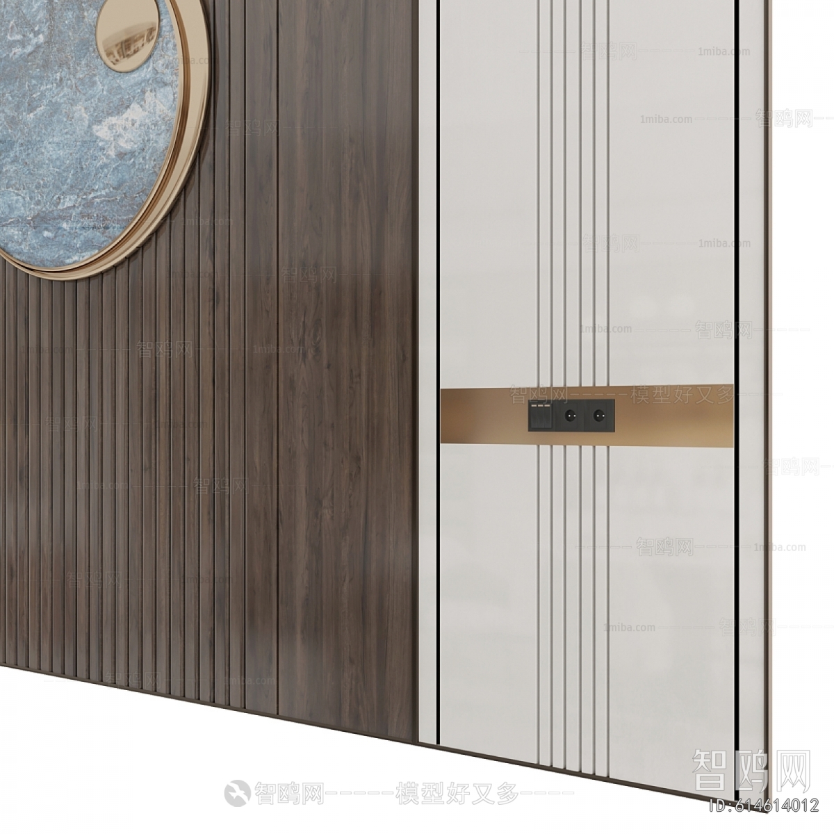 New Chinese Style TV Wall