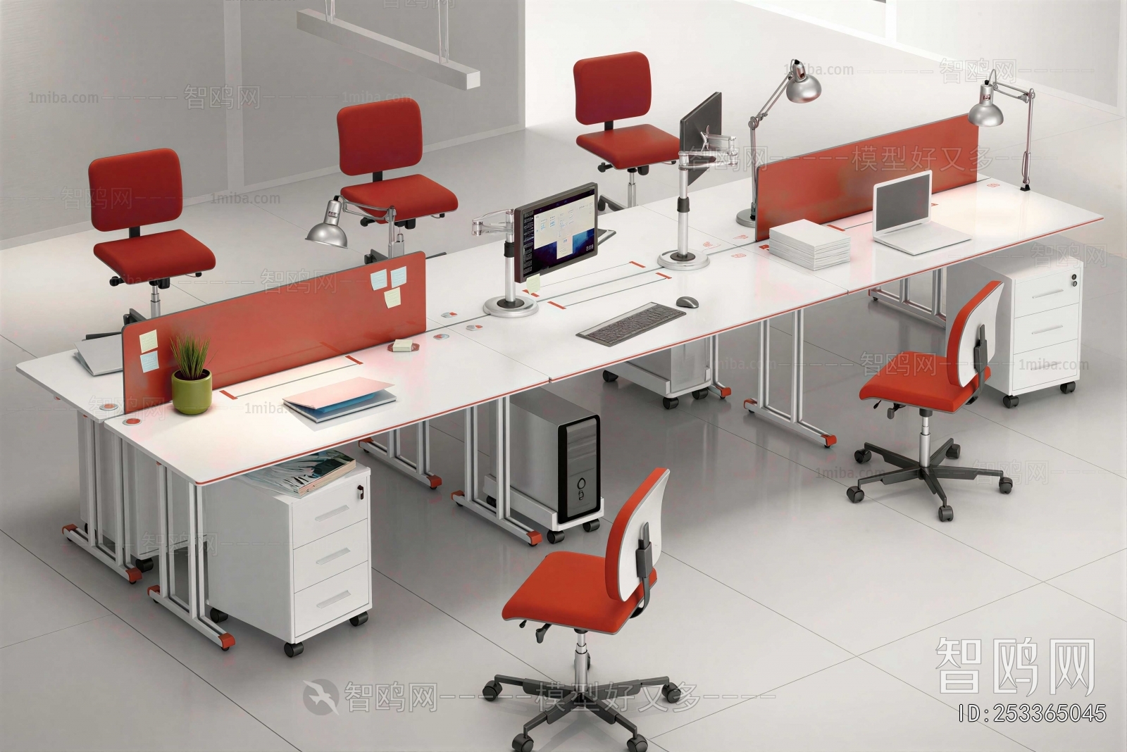 Modern Office Desk And Chair