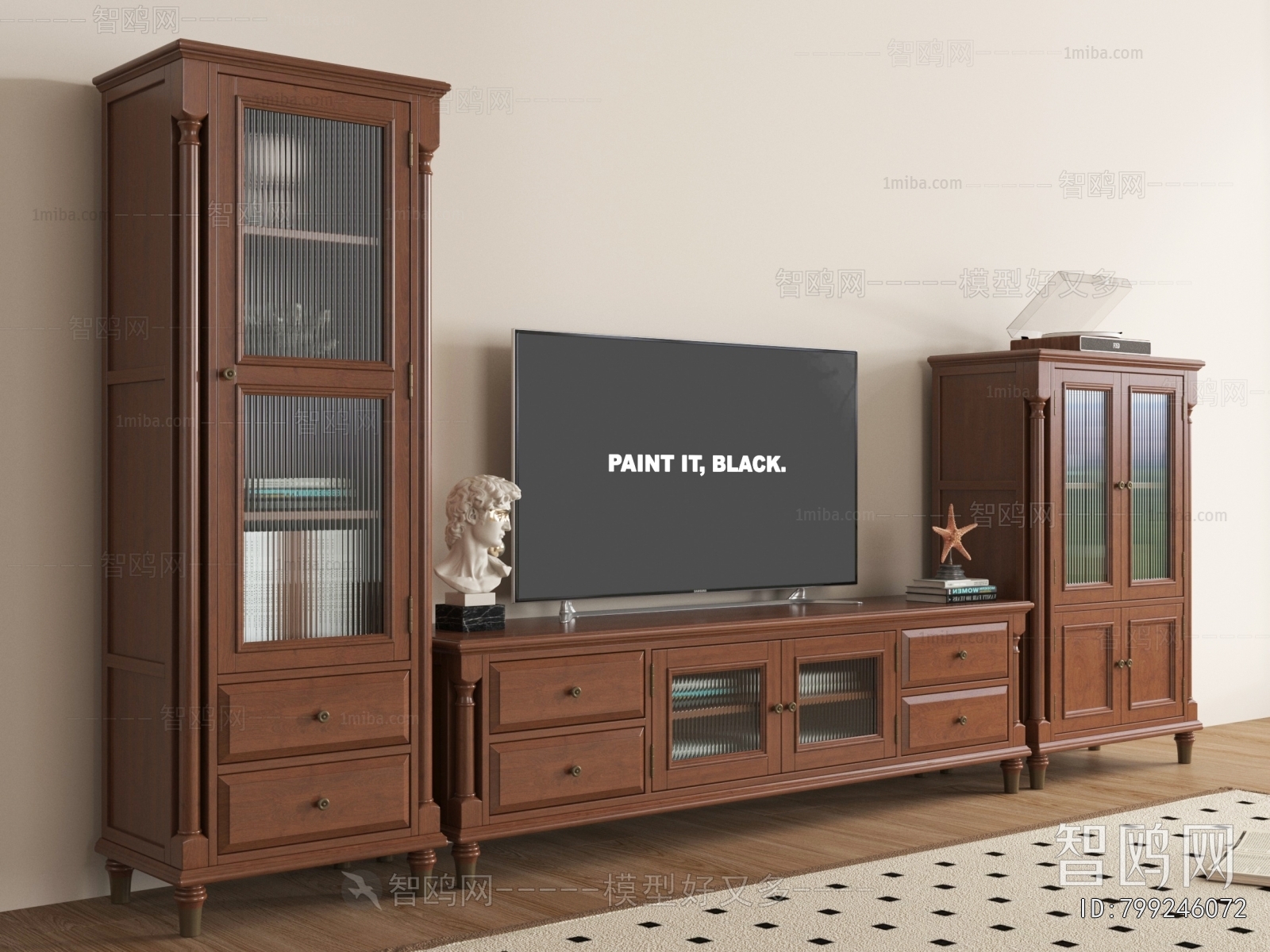 American Style TV Cabinet