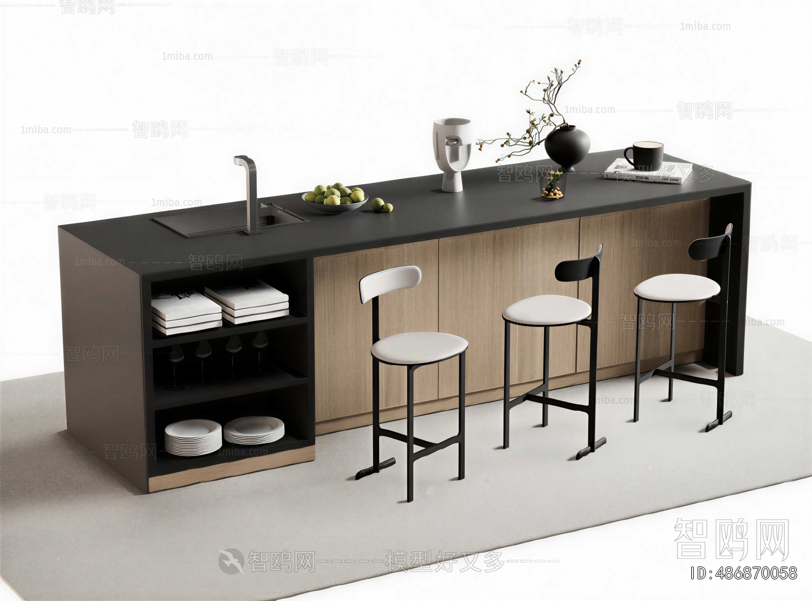 Modern Counter Bar
