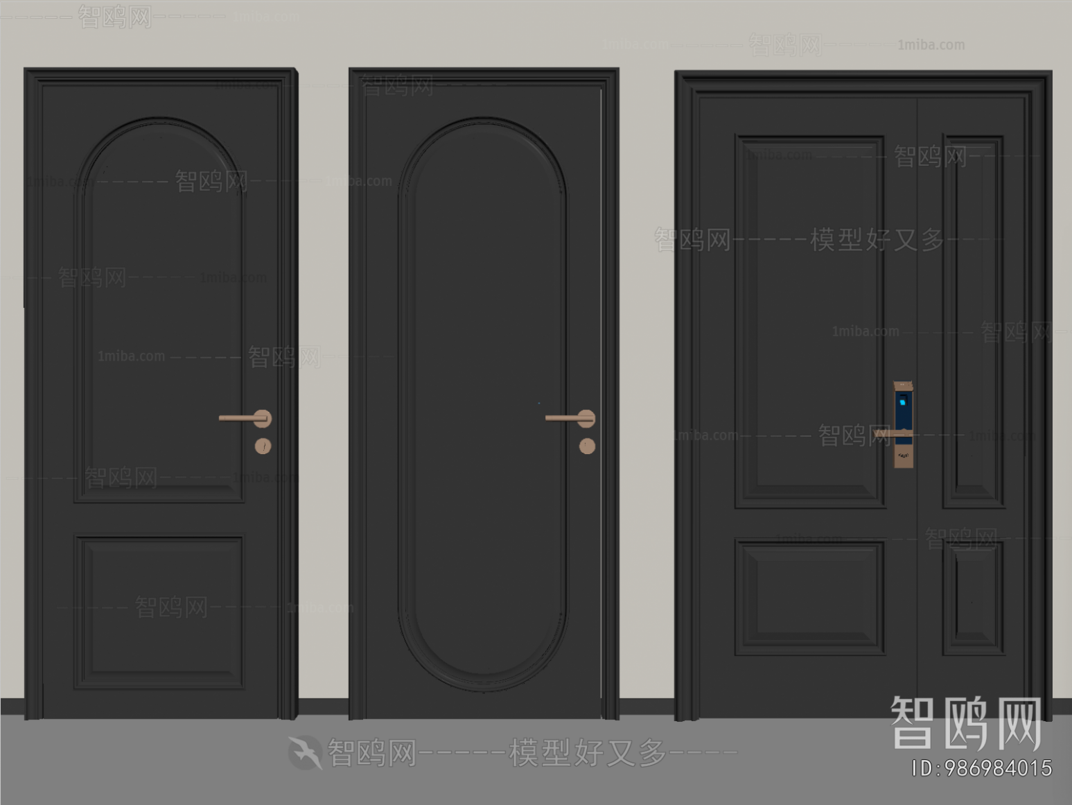 French Style Single Door