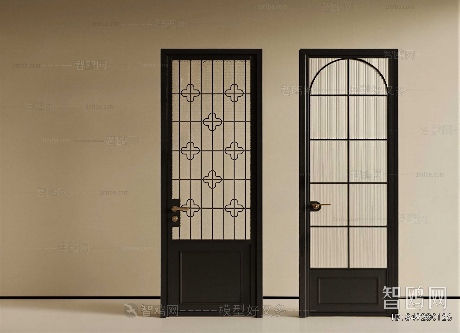 French Style Single Door