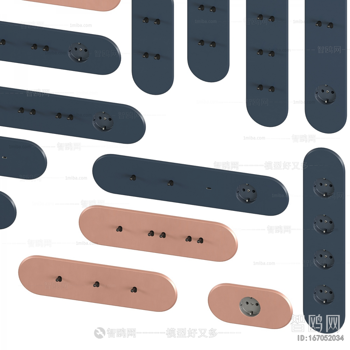 Modern Switch Socket Panel