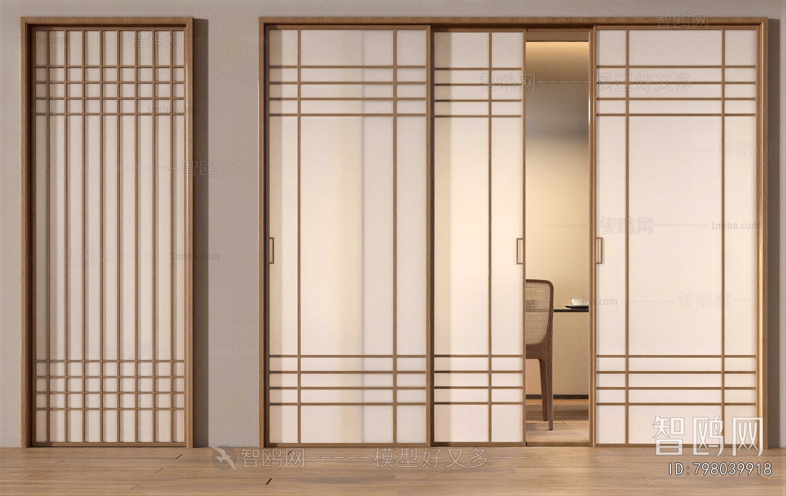Japanese Style Sliding Door