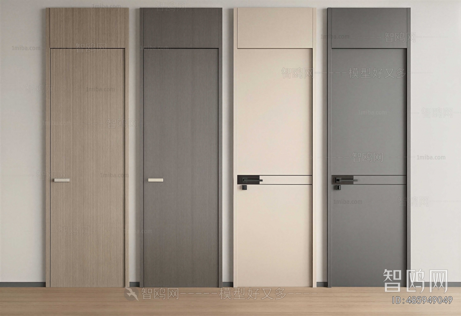 Modern Single Door