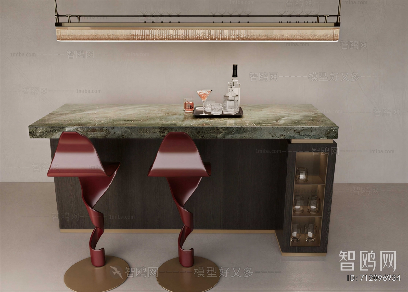 Modern Counter Bar