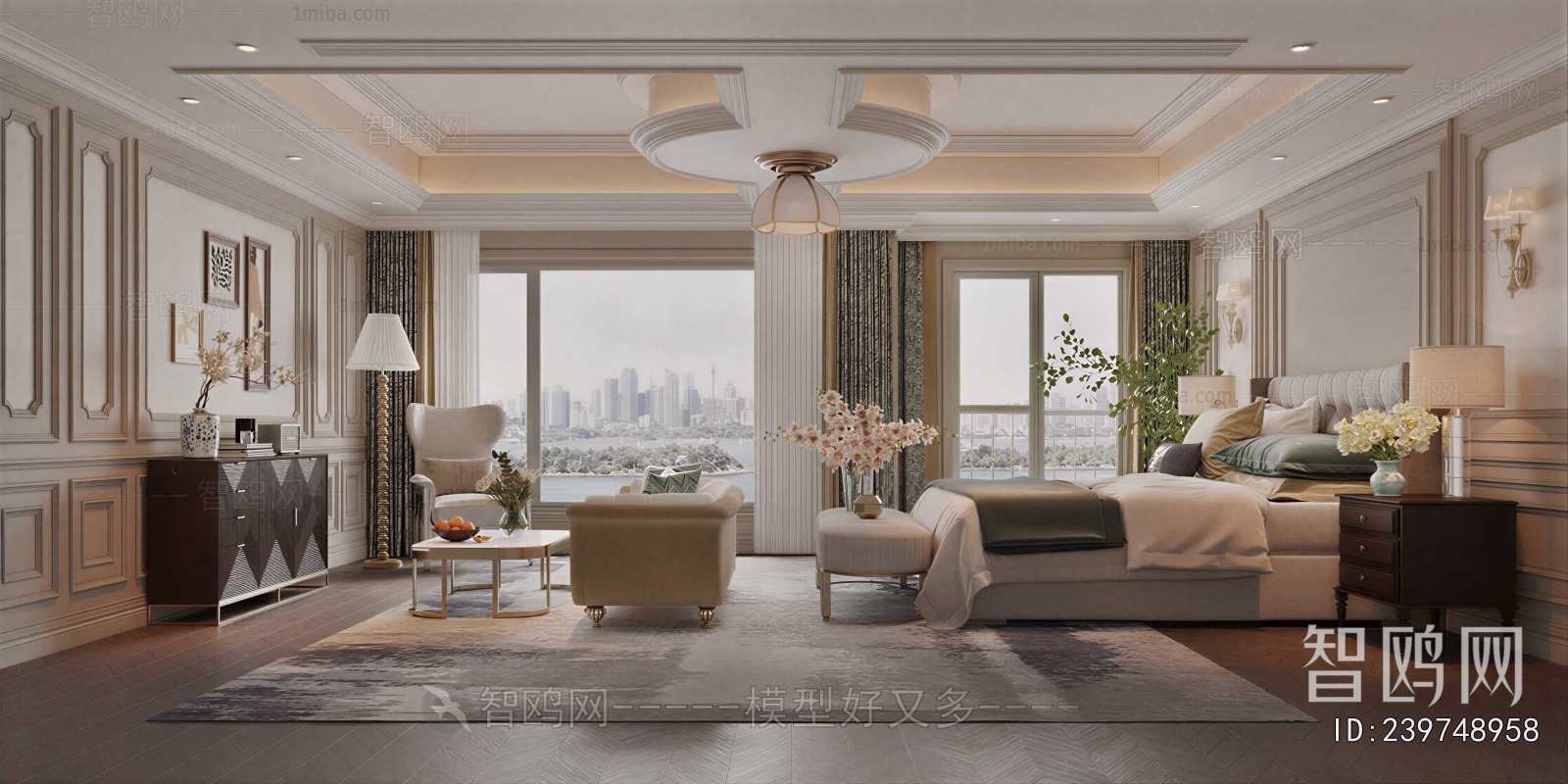 European Style Bedroom