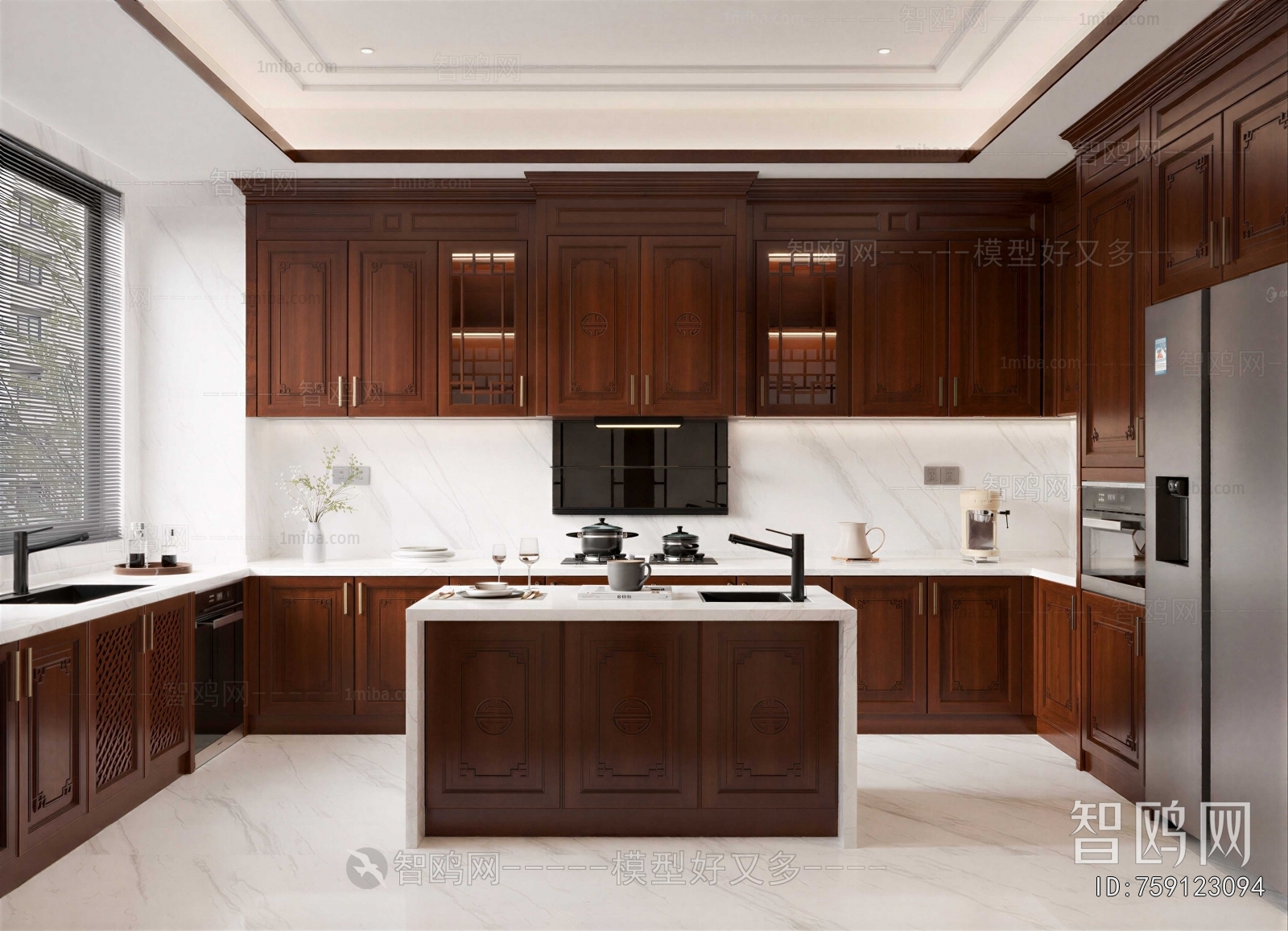 New Chinese Style The Kitchen