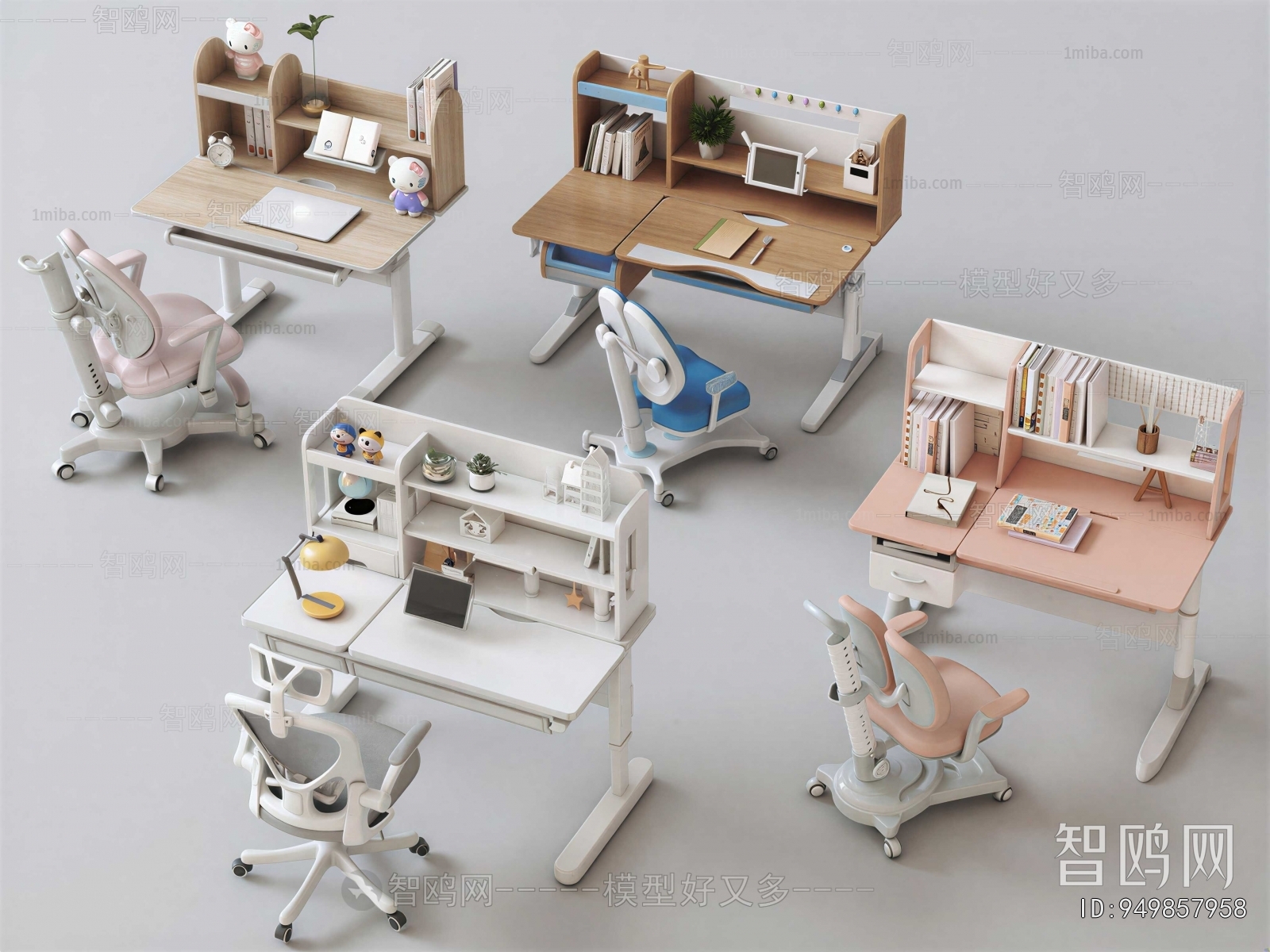 Modern Computer Desk And Chair