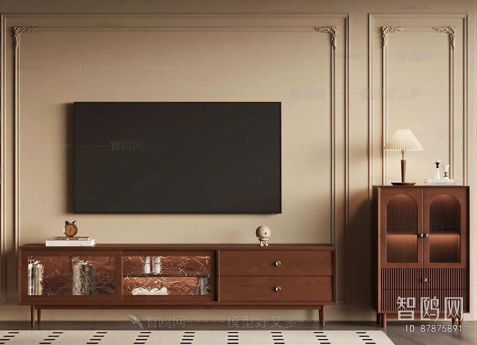 French Style TV Cabinet