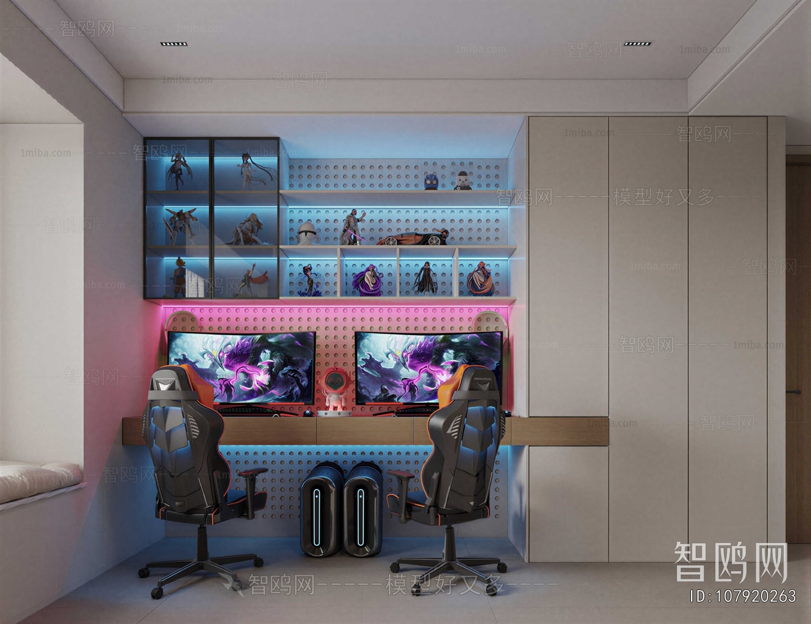 Modern E-sports Room