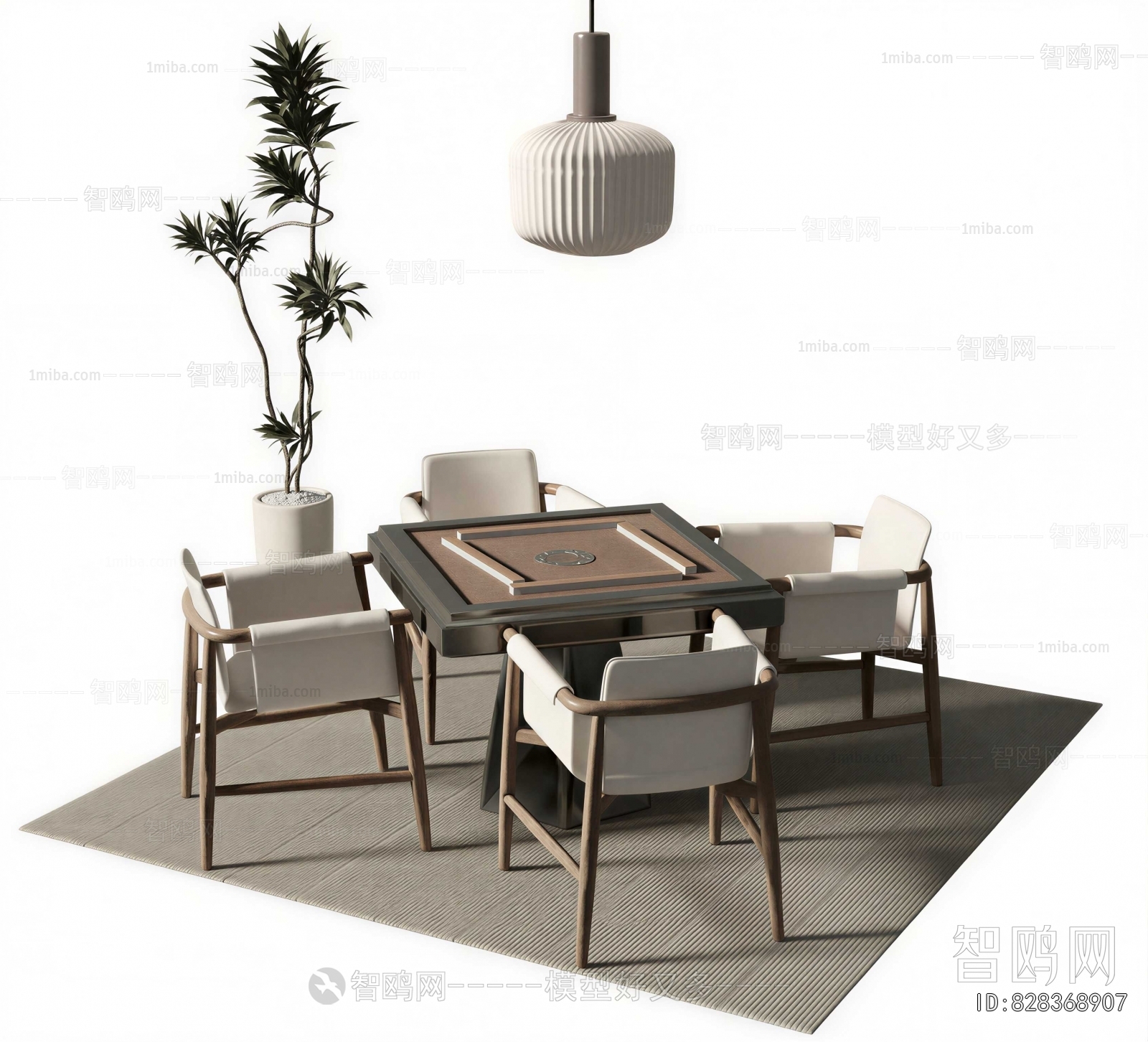 New Chinese Style Mahjong Tables And Chairs