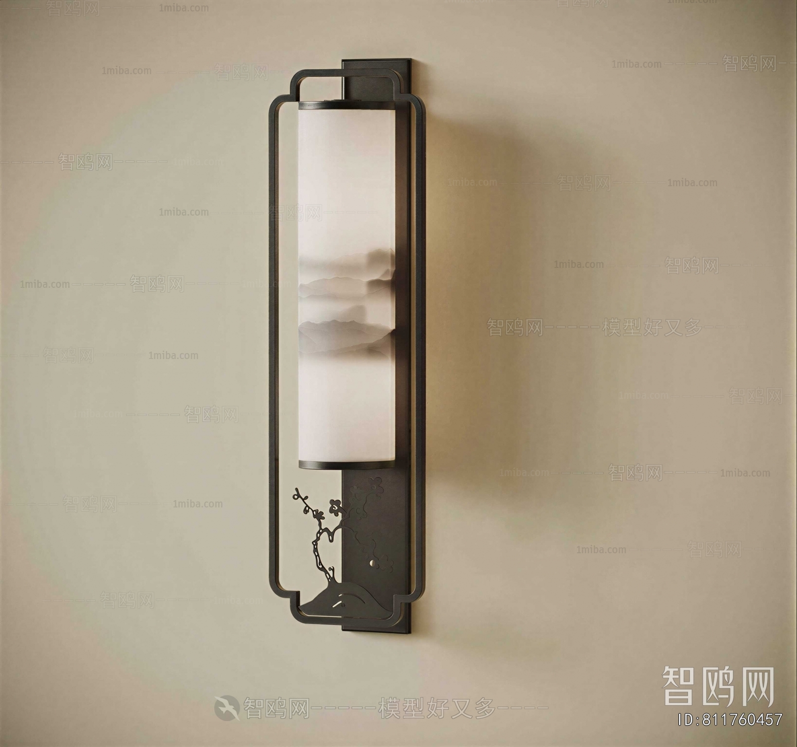 New Chinese Style Wall Lamp