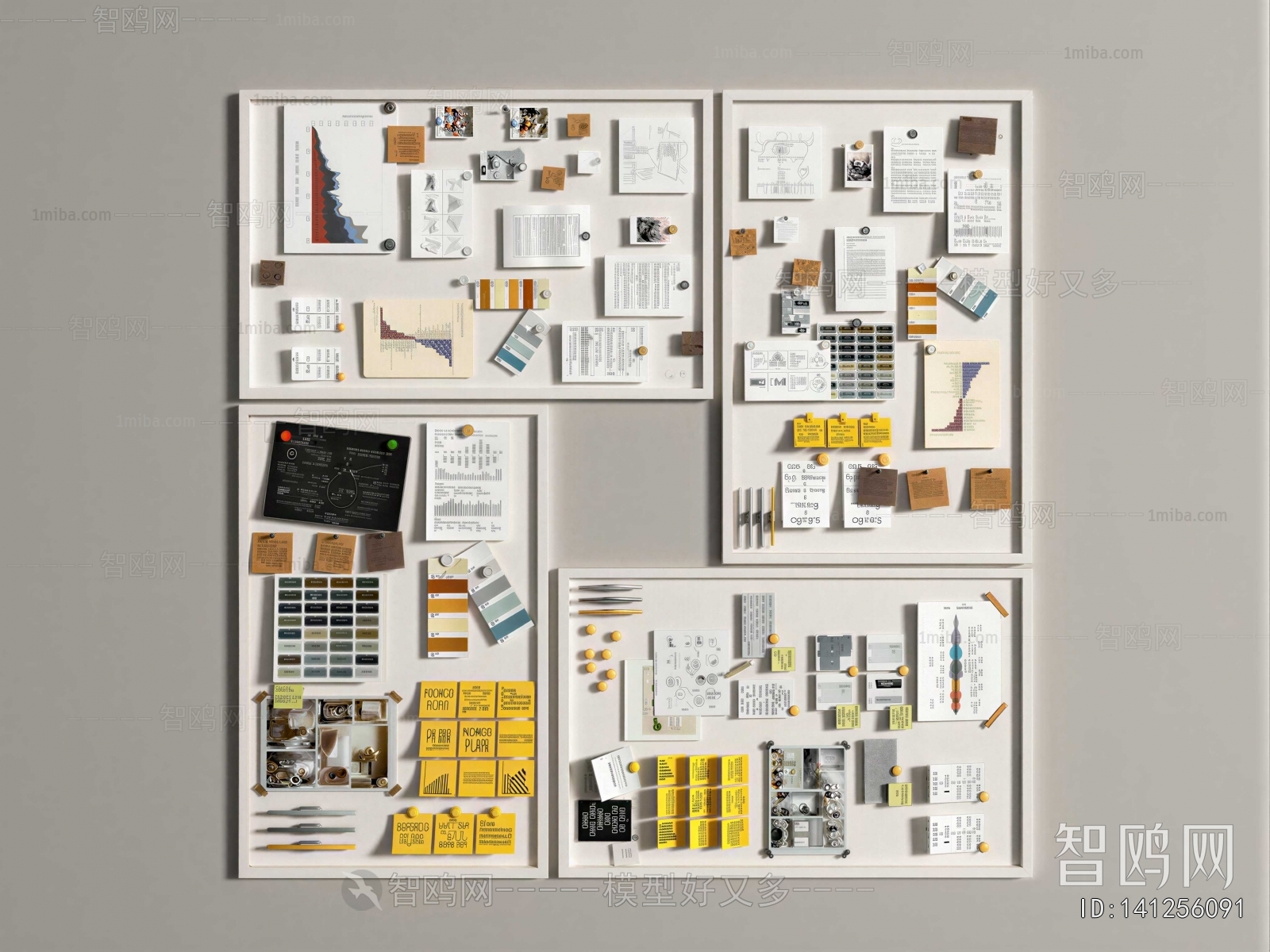 Modern Blackboard/whiteboard