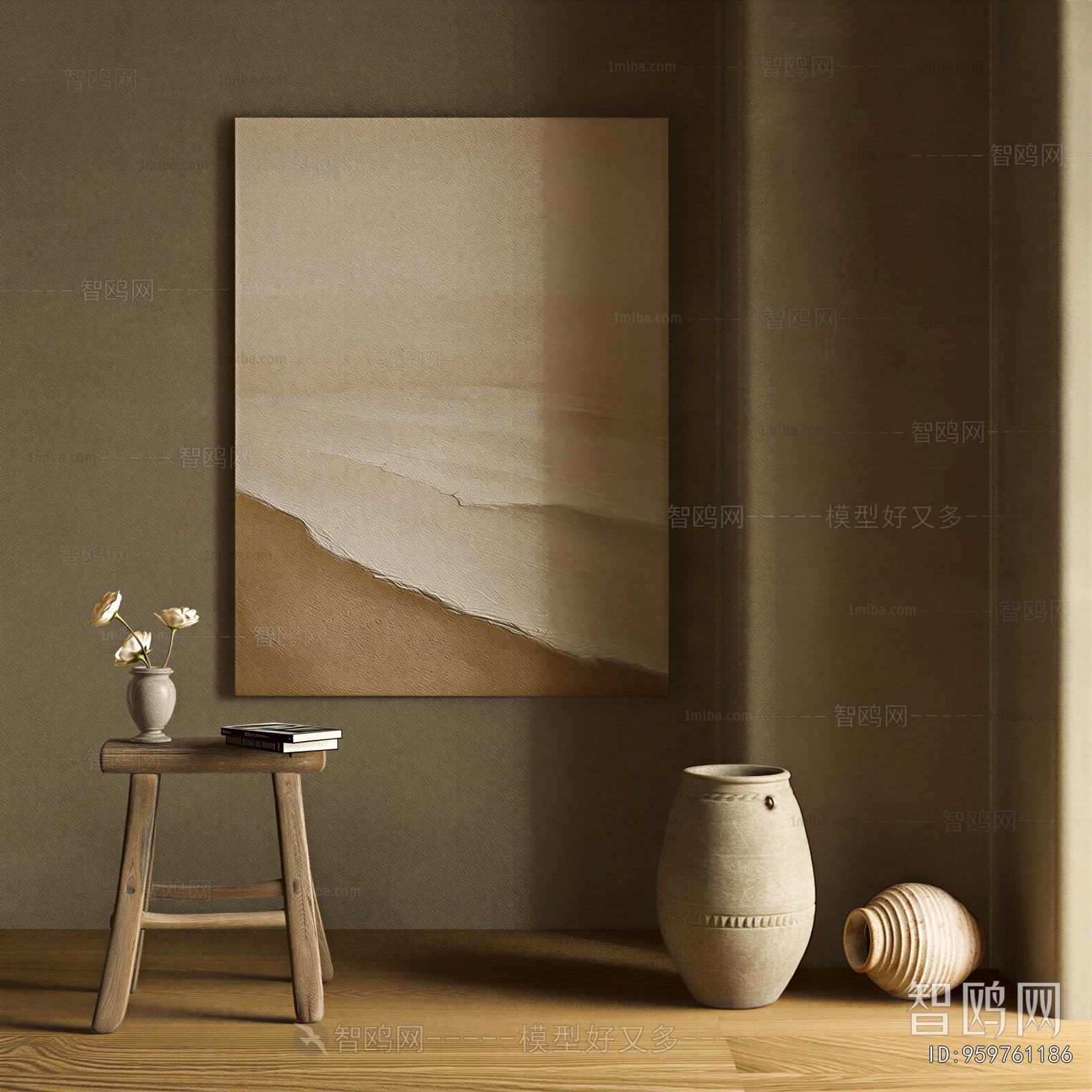 Wabi-sabi Style Painting