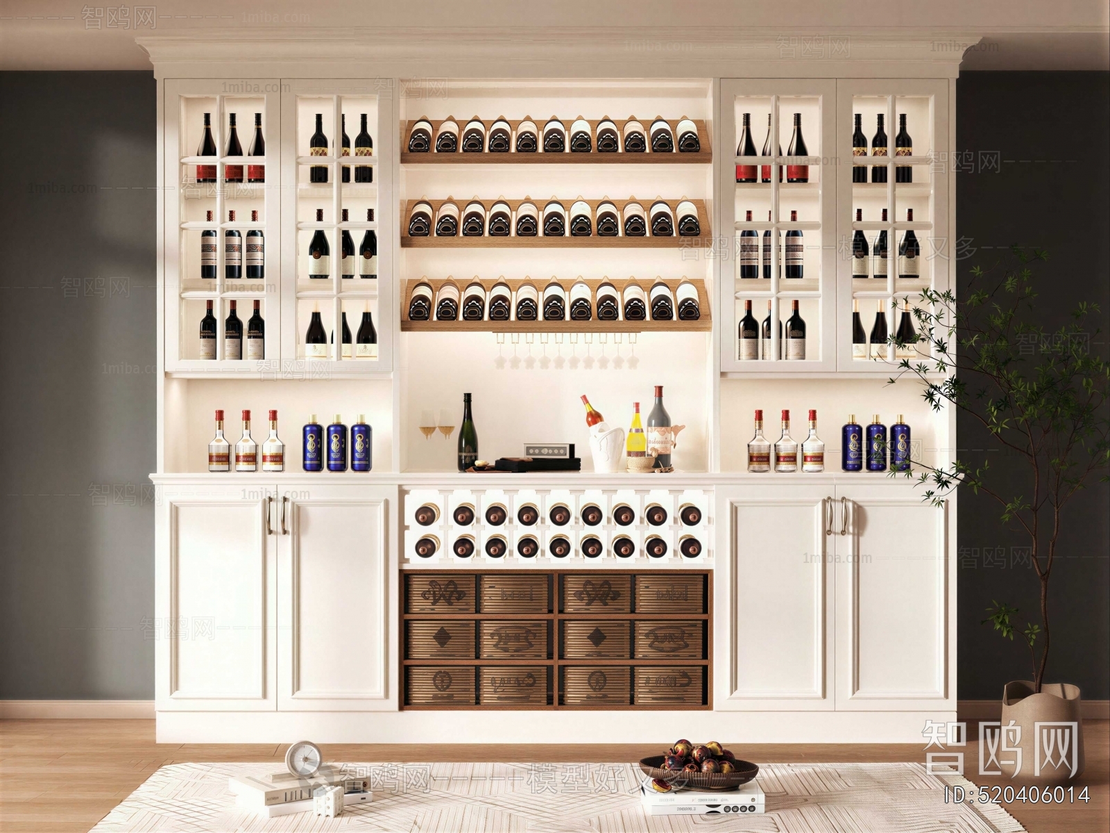Modern Wine Cabinet