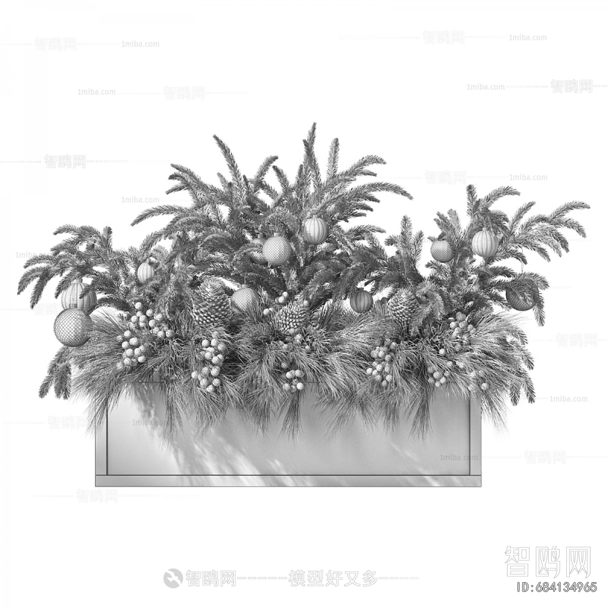 Modern Flower Bed, Flower Bowl, Flower Box