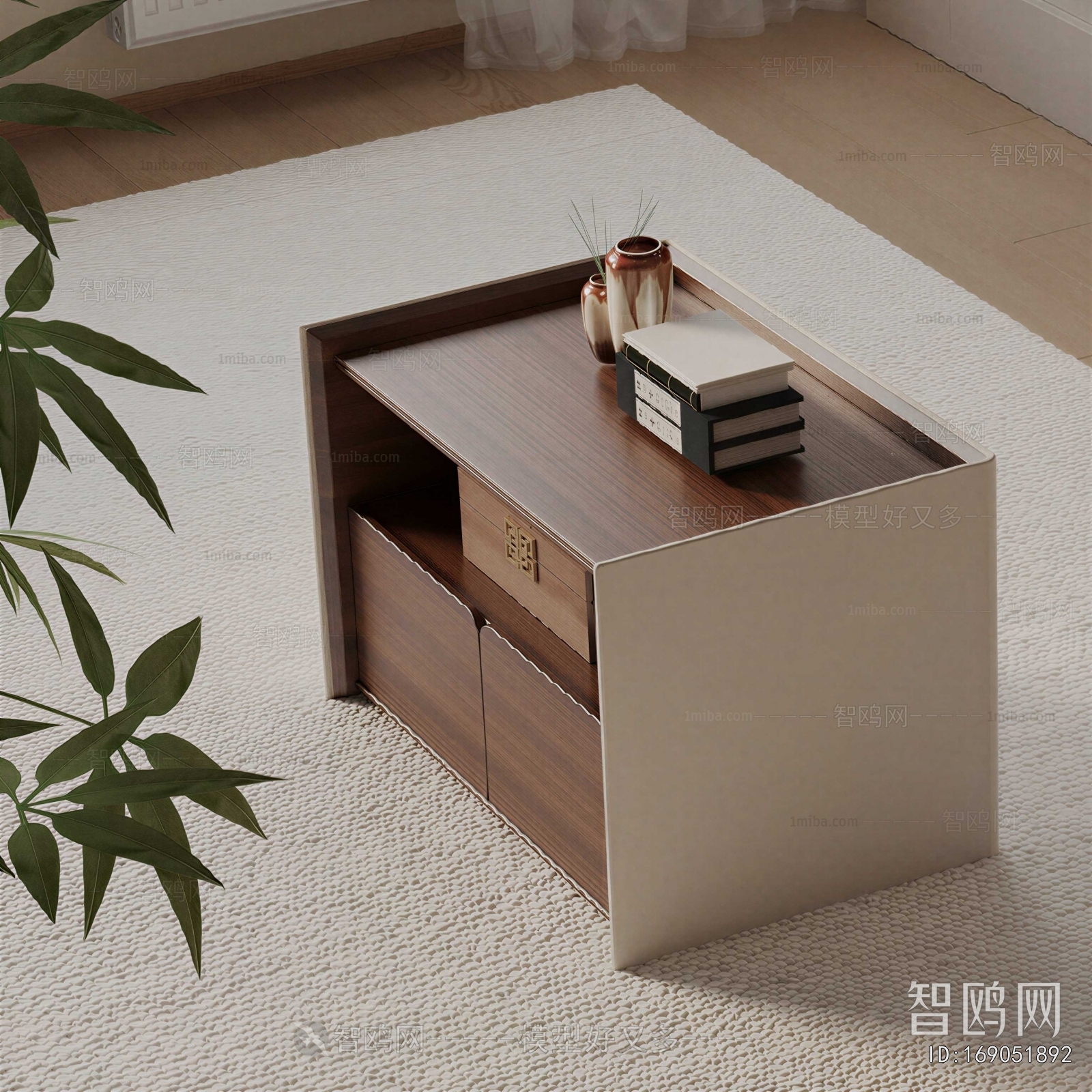 Modern Bedside Cupboard