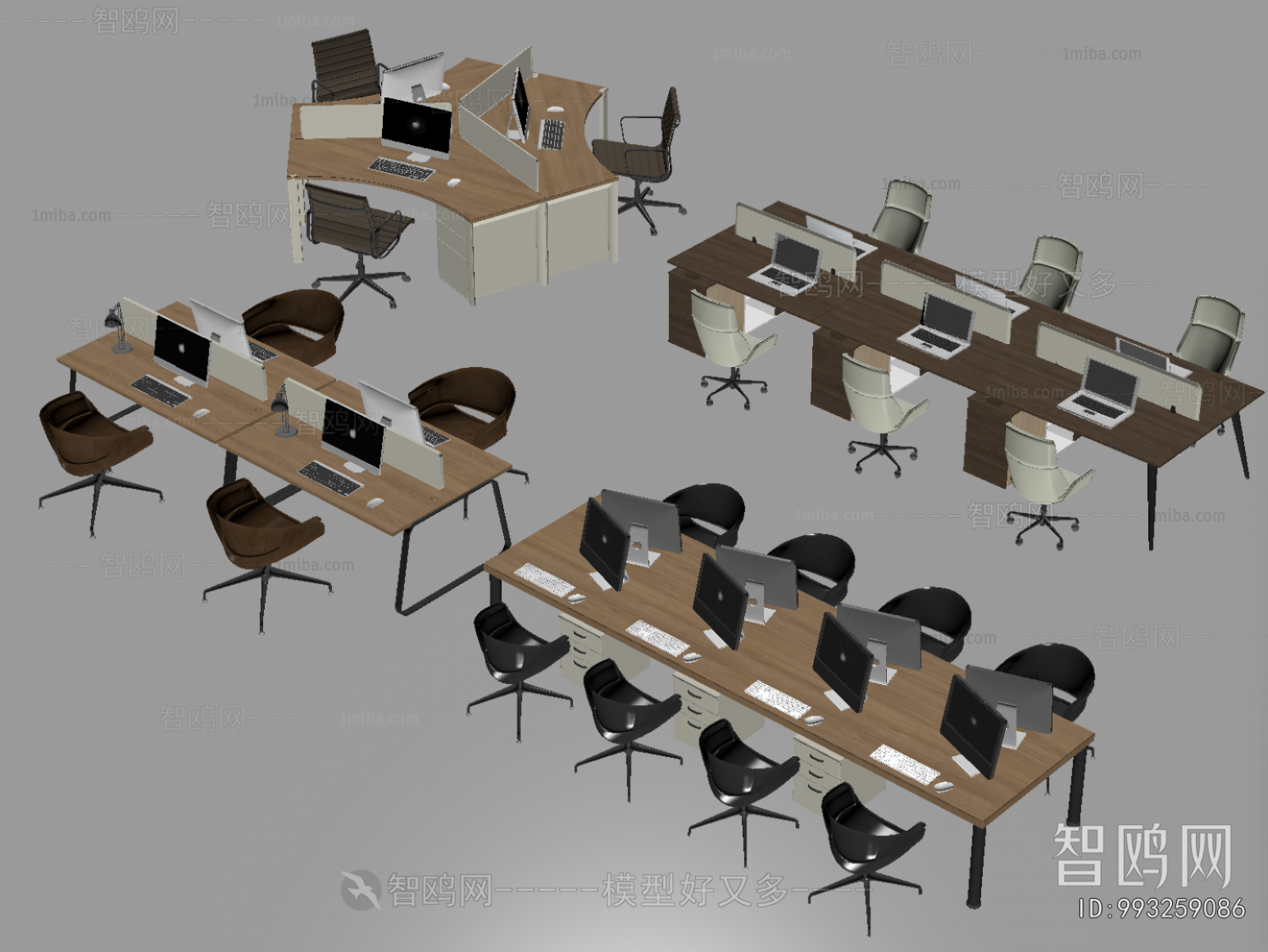 Modern Office Desk And Chair